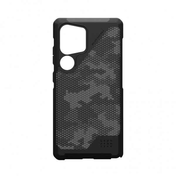 Urban Armor Gear (UAG) Samsung Galaxy S25 Ultra Cover Metropolis LT MagSafe Micro Hex Camo Graphite