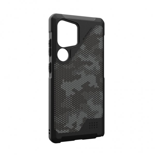 Urban Armor Gear (UAG) Samsung Galaxy S25 Ultra Cover Metropolis LT MagSafe Micro Hex Camo Graphite