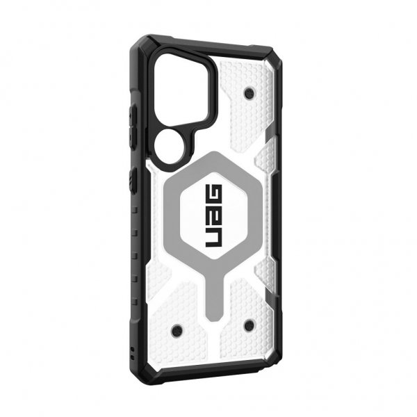 Urban Armor Gear (UAG) Samsung Galaxy S25 Ultra Cover Pathfinder Clear MagSafe Ice/Silver