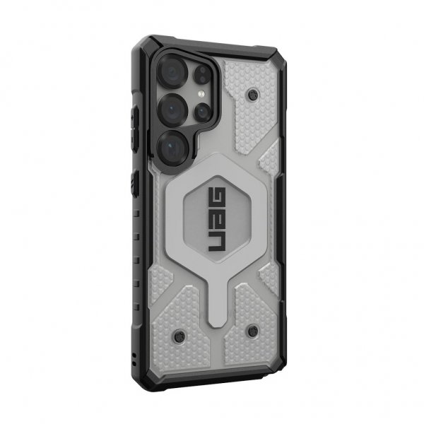Urban Armor Gear (UAG) Samsung Galaxy S25 Ultra Cover Pathfinder Clear MagSafe Ice/Silver