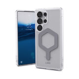 Urban Armor Gear (UAG) Samsung Galaxy S25 Ultra Cover Plyo Pro MagSafe Ice/Silver