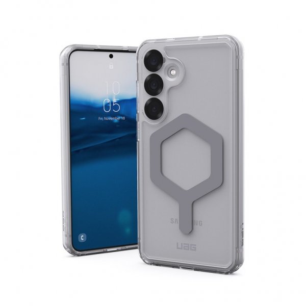 Urban Armor Gear (UAG) Samsung Galaxy S25 Plus Cover Plyo Pro MagSafe Ice/Silver
