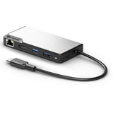 ALOGIC USB-C Fusion MAX 6-i-1-hub HDMI, USB, Ethernet og PD Space Gray