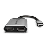 ALOGIC Ultra USB-C til USB-C hunstik og lydudgang 10 cm