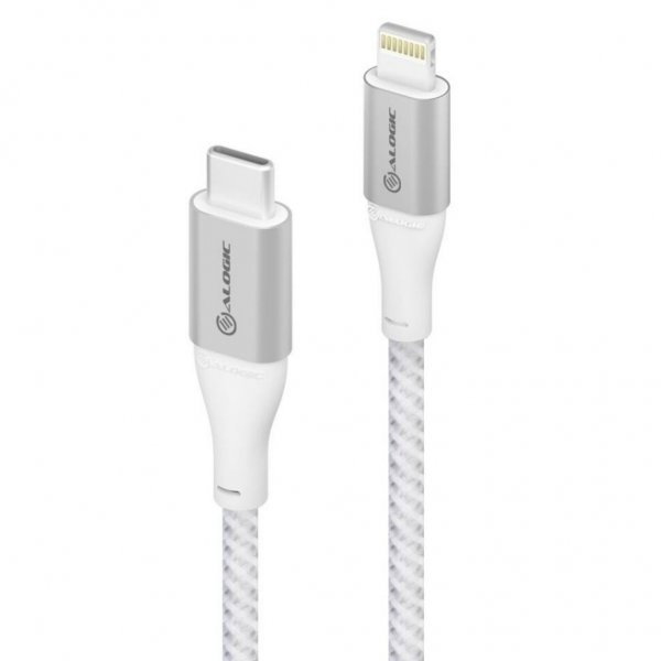 ALOGIC Ultra USB-C til Lightning-kabel 1.5 m Sølv