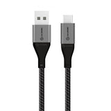 ALOGIC Ultra USB-A til USB-C kabel 3A/480Mbps 30 cm Space Grey