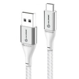 ALOGIC USB-C til USB-A kabel 3A/480Mbps 1.5m Sølv
