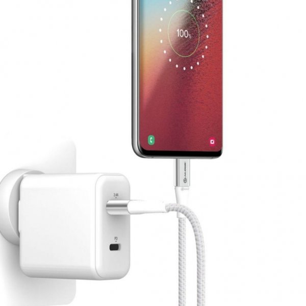 ALOGIC USB-C til USB-A kabel 3A/480Mbps 1.5m Sølv