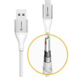 ALOGIC USB-C til USB-A kabel 3A/480Mbps 30 cm Sølv