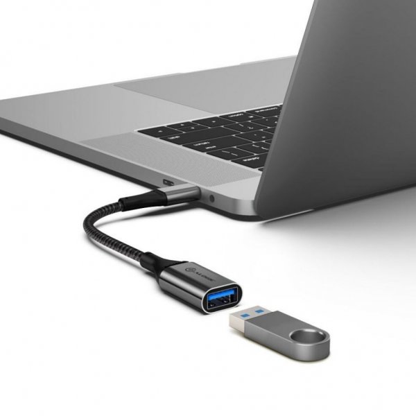 ALOGIC Ultra USB-C til USB-A adapter 15 cm Space Gray