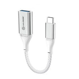 ALOGIC Ultra USB-C til USB-A adapter 15 cm sølv