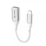 ALOGIC Ultra USB-C til USB-A adapter 15 cm sølv
