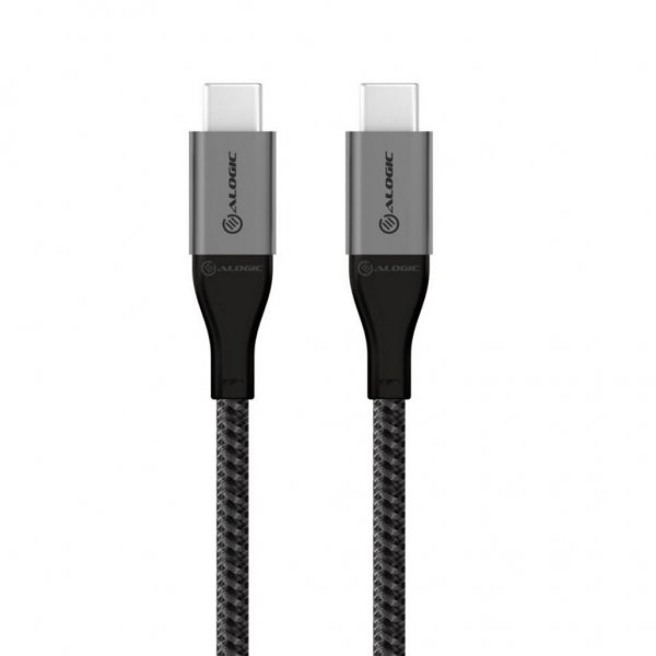 ALOGIC Ultra USB-C til USB-C kabel 5A/480Mbps 3 meter Space Grey