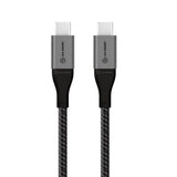 ALOGIC Ultra USB-C til USB-C kabel 5A/480Mbps 30 cm Space Gray