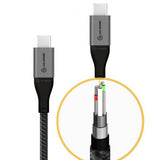 ALOGIC Ultra USB-C til USB-C kabel 5A/480Mbps 3 meter Space Grey