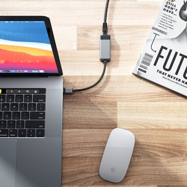 ALOGIC Adapter Ultra USB-C til RJ45 Gigabit Ethernet