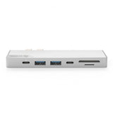 ALOGIC Ultra USB-C Dock NANO Gen 2 - HDMI. USB. SD-kort 100W PD Sølv