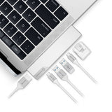ALOGIC Ultra USB-C Dock NANO Gen 2 - HDMI. USB. SD-kort 100W PD Sølv