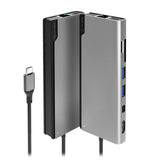 ALOGIC Ultra USB-C Dock PLUS - HDMI. MDP. USB. Ethernet. kortlæser og 100W PD Space Grey
