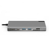 ALOGIC Ultra USB-C Dock PLUS - HDMI. MDP. USB. Ethernet. kortlæser og 100W PD Space Grey