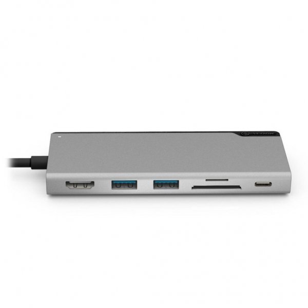 ALOGIC Ultra USB-C Dock UNI - HDMI. USB. SD-kort 100W PD Space Grey