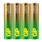 GP Ultra Alkaline AAA-batteri 24AU/LR03 4-pak