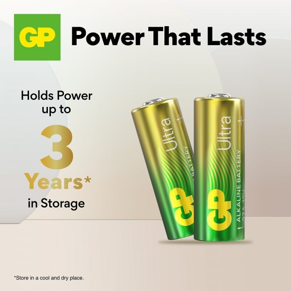 GP Ultra Alkaline Batteri 12V 23A 4-pak