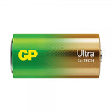 GP Ultra Alkaline C-batteri 14AU/LR14 2-pak