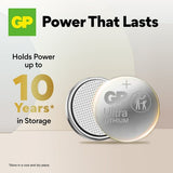 GP Ultra Lithium Batteri Knapcelle CR2032 8-pak
