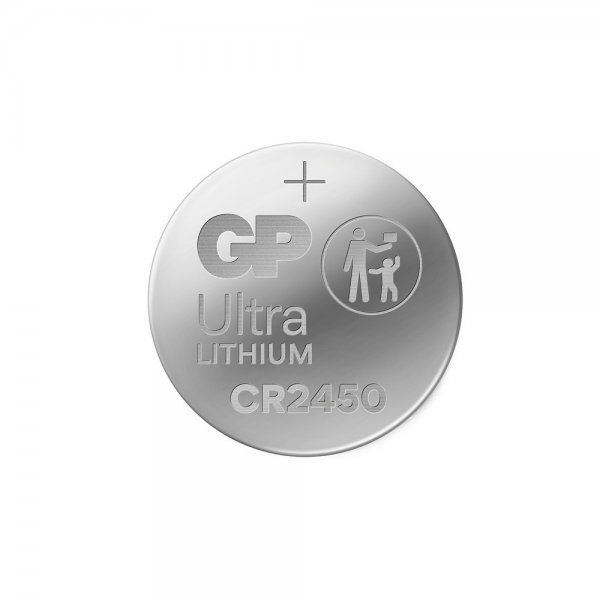 GP Ultra Lithium Batteri Knapcelle CR2450 4-pak