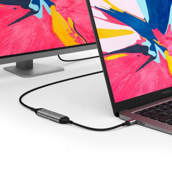 ALOGIC Ultra USB-C Han til DisplayPort Hun Adapter 4K @60Hz 15cm