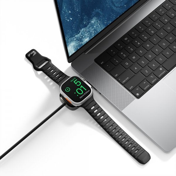 Nomad Universal Cable til Apple Watch 1.5m Carbide