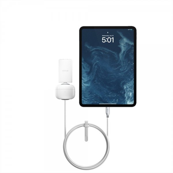 Nomad universalkabel til Apple Watch 1.5m hvid