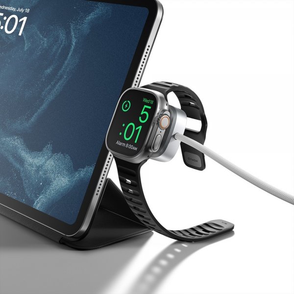 Nomad universalkabel til Apple Watch 1.5m hvid