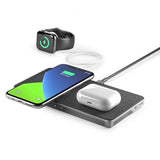 ALOGIC Ultra Power 3-i-1 Trådløs Dobbelt Opladningsstation