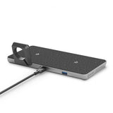 ALOGIC Ultra Power 3-i-1 Trådløs Dobbelt Opladningsstation med Apple Watch-holder