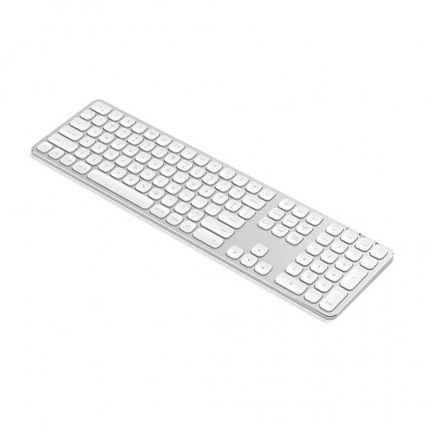 Satechi Trådløst tastatur til op til 3 enheder Nordisk Layout Sølv