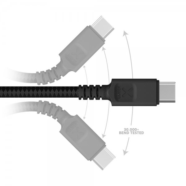 Xtorm USB-A til USB-C Kabel Next Gen 60W 3m Sort