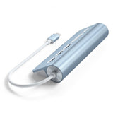 Satechi USB-C Combo Hub til stationær computer Blå