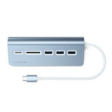 Satechi USB-C Combo Hub til stationær computer Blå