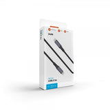 Fastmonteret USB-C Mediekabel USB4 gen 2 240W 1.2m