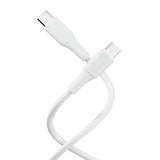X2O USB-C til USB-C Kabel Superflex 60W 1.5m Hvid