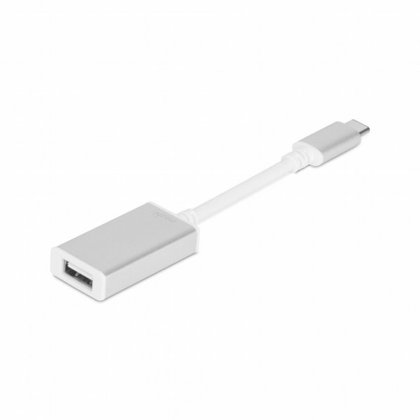 Moshi USB-C til USB-A Adapter Sølv
