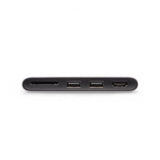 Moshi USB-C Multimedia-hub Sølv