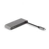 Moshi USB-C Multimedia-hub Sølv