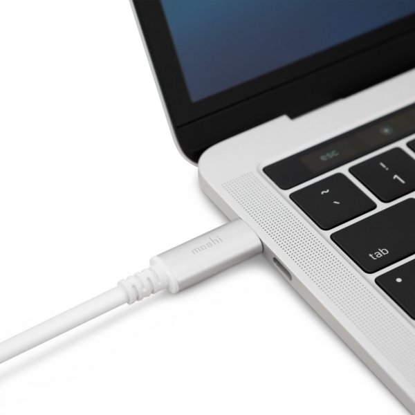 Moshi USB-C til DisplayPort-kabel 1.5 m Hvid