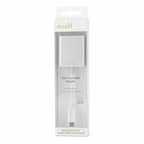 Moshi Adapter USB-C til HDMI Sølv