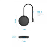 Fixed USB-hub MagHUB USB-C 7i1