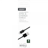 Xqisit USB til Type C Kabel 1.5 m Sort