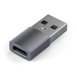 Satechi USB-A til USB-C-adapter Space Grey